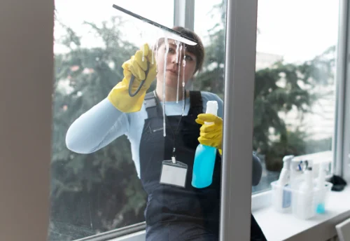 Nettoyage de vitres intérieures et extérieures à Ambronay